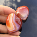 Batu Agate Striped Semulajadi